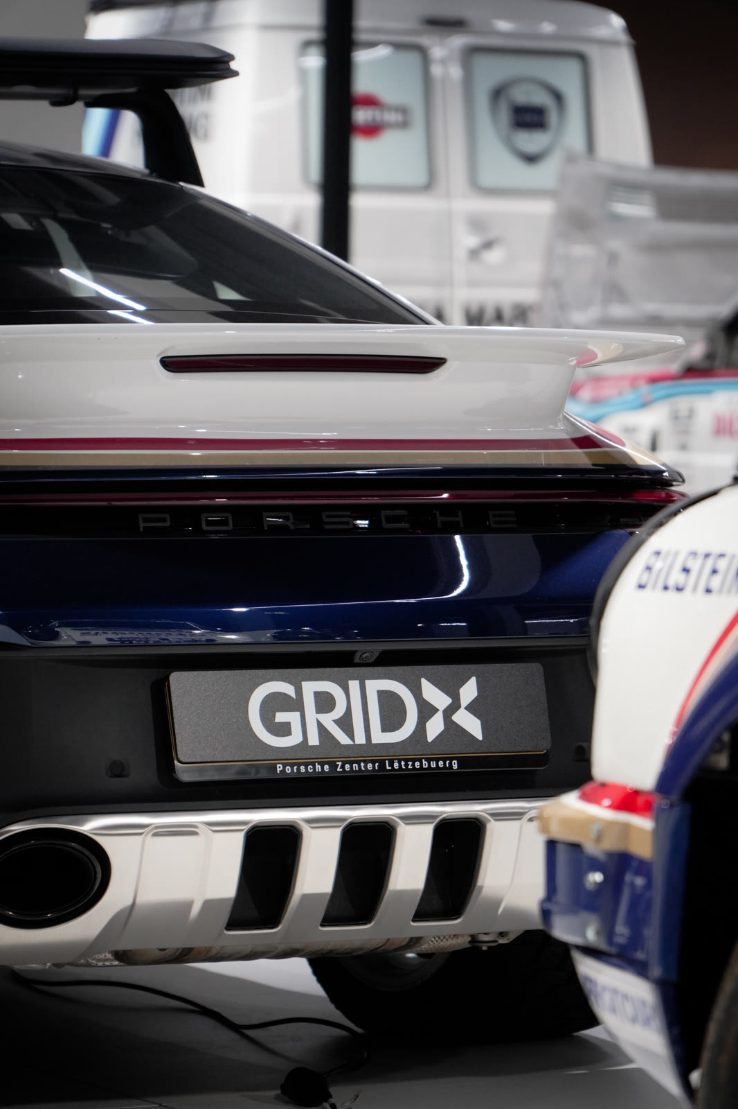 Rear of a collector car, Galleria 610